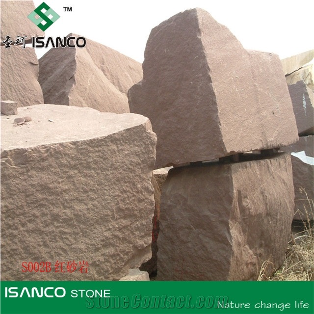 Floor Tiles,Sandstone Walll Covering, Slabs, Landscaping Stone, Paving Tiles, China Purple Sandstone
