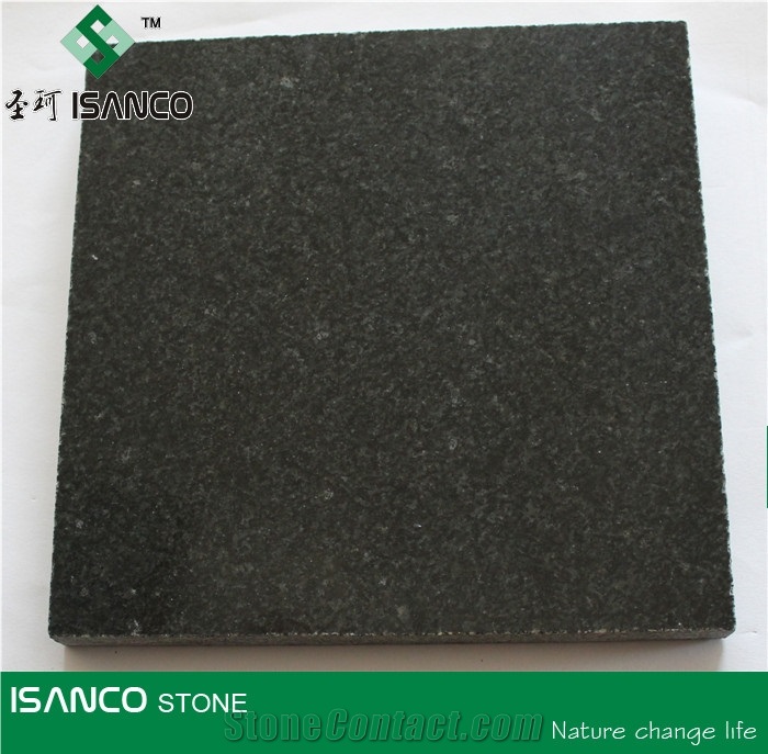 G370a Black Granite Slabs Rushan Black Granite Wall Tiles & Granite Floor Tiles Polished Black Granite Flooring Cheap Black Granite Tiles Cut to Size for Wholesaling from Rushan Quarry in Shandong