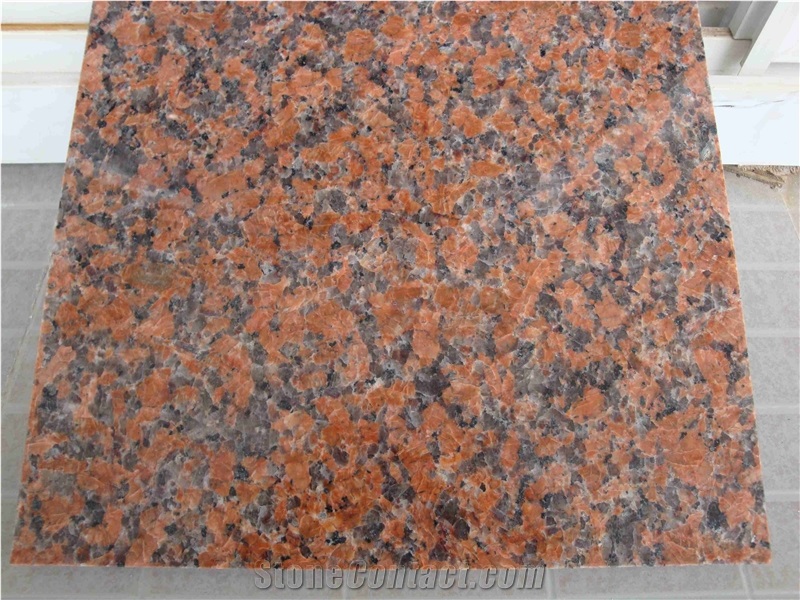G562 Maple Red Granite Step, Red Granite Stone Stairs&Step China Red G562 Granite Staircase Polished Bullnose Maples Red Granite Stair Treads Chinese Maple Red Stair&Steps with Bullnose
