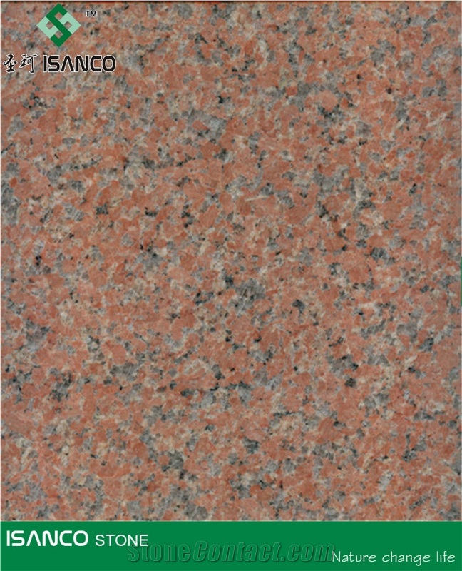 Isola Red Granite Slabs G386 Red Granite Wall Covering for Building G386 Granite Tiles Wall Tiles Red Granite Skirting Peninsula Red Granite Floor Covering Shandong Shidao Granite Flooring