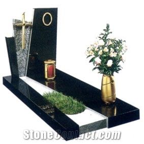 Pure Black European Tombstone,Russian Monuments,American Grave Stone,Tombstone with Carving Letters,Rectangular Tombstone and Monuments,American Memorials,Angel Tombstone Flower Vase,Cross Gravestone