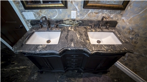 Bathroom Vanity Countertop by Ddf Granite