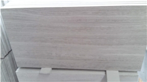White Wood Grain Marble Tile & Slab, White Wood Vein, Wooden Grein, Wooden Vein