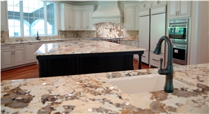 Delicatus Cream Granite Kitchen Countertop