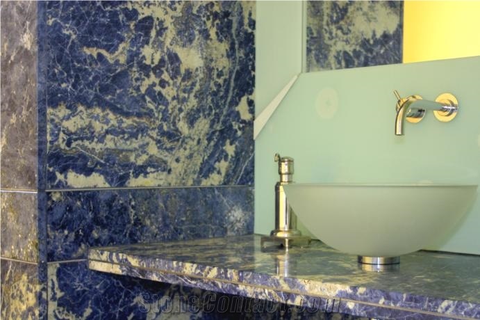 Sodalite Blue Bathroom Top