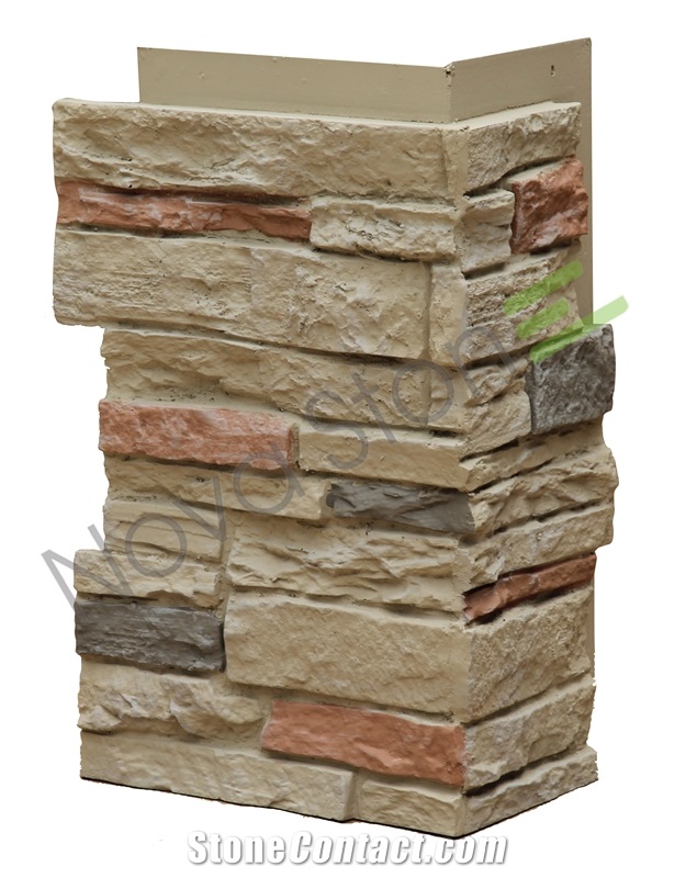 Lightweight Simulated Stone Siding Panels