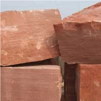 Red Granite Block