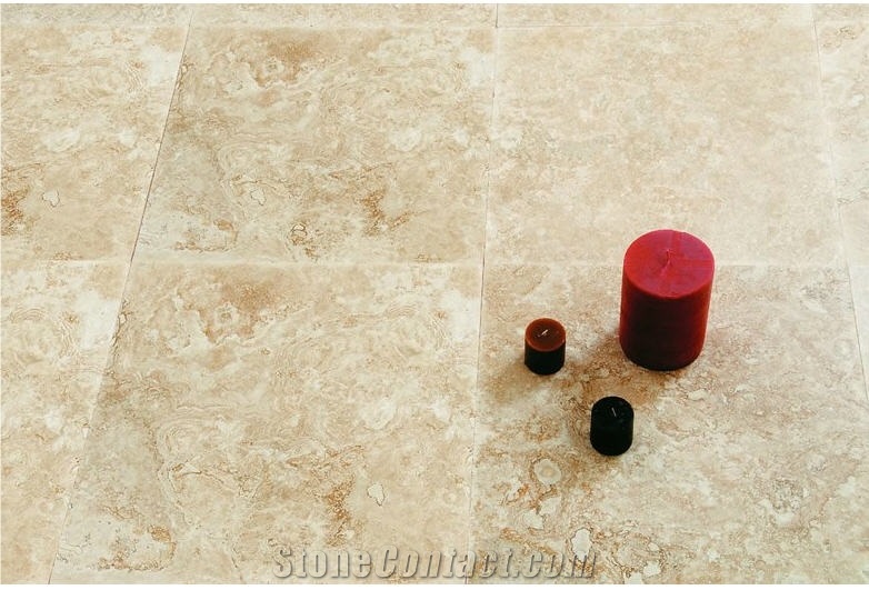 Turkey Alabastrino Travertine Floor Tiles