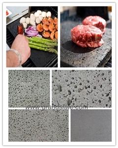 Lava Stone for Cooking, Bbq Cooking Stone,Cooking Stone,Baking Stone,Grilling Stone, Stone Cooking Pots,Cooking Stone Grill Set,Steak Stones