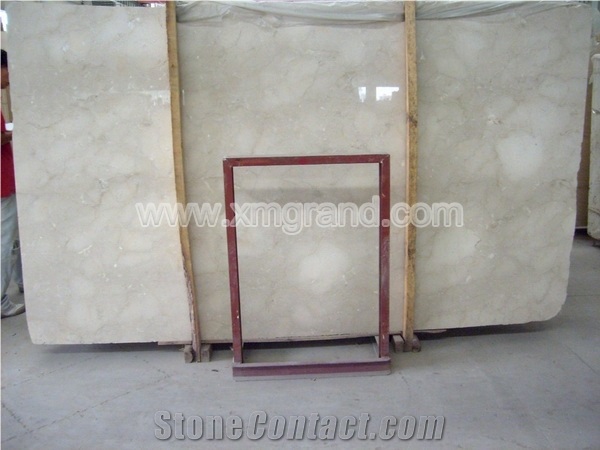 Middle East Beige Marble Tiles and Slabs, Patterns and Skirtings