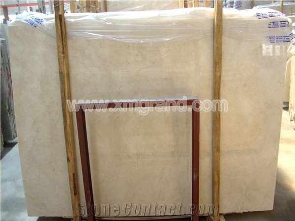Moon Pearl Cream Marble Tiles and Slabs, Floor and Wall Covering Tiles and Patterns