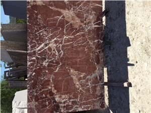 Red Albania Marble Tiles & Slabs, Rosso Albania Marble Polished Floor Covering Tiles, Walling Tiles