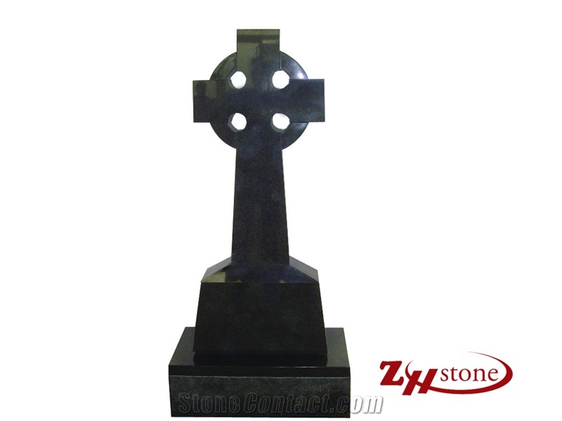 Cheap Price Straight with Engraving Absolute Black/ Shanxi Black/ China Black Granite Upright Monuments/ Headstones/ Western Style Tombstones/ Single Monuments/ Gravestone