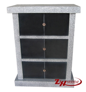 Own Factory Cheap Price Unique Design Sesame White and Shanxi Black Granite Tombstone Design/ Western Style Tombstones/ Single Monuments/ Upright Monuments/ Heastones