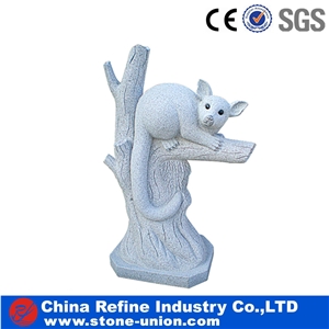 Animal Sculptures, China Black Grey Granite Animal Sculptures, Sculptures Design