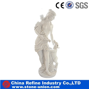 Sculpture Stone Carving Marble Carving, White Marble Sculpture