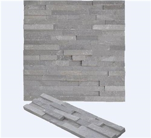 White Quartzite Culture Stone, White Tiles, Kitchen Wall Panel, Bathroom 3d Wall Cladding