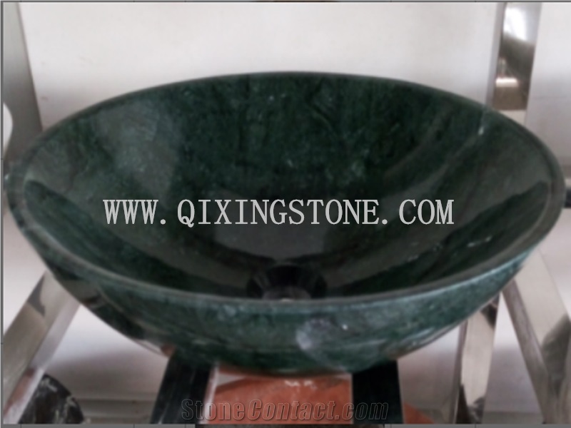 Indian Green Marble Stone Sink