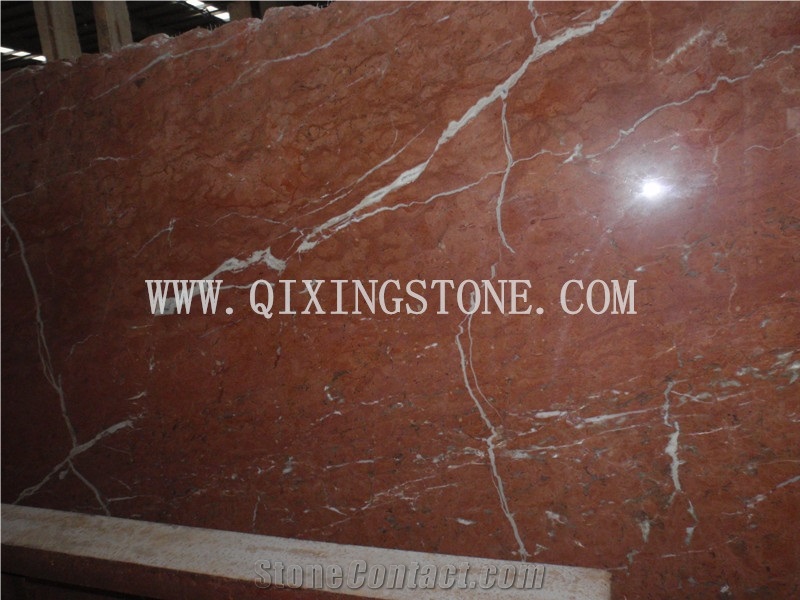 Rosso Alicante Red Marble Floor Tile