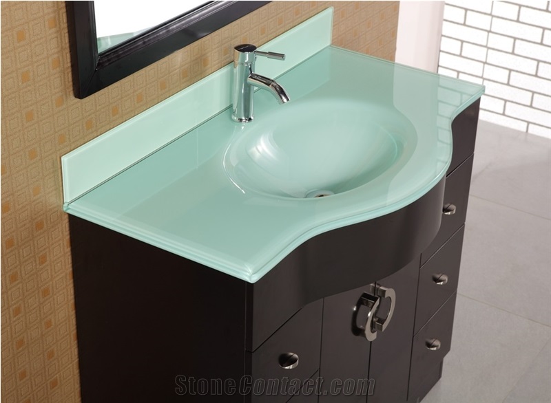 One Piece Bathroom Sink And Countertop From China Stonecontact Com