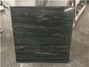 China Green Sea Wave Granite Slabs / Verde Ocean Green Granite Tiles for Building Walling Cladding Slabs Cut to Size