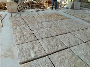 High Quality G682 Yellow Granite Stone Decorative Wall Tiles Split, China Manufacturer Granite Stone Wall Cladding