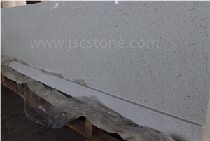 White Quartz Stone Kitchen Countertop