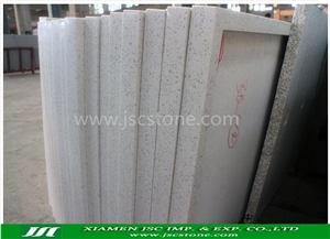 White Quartz Stone Kitchen Countertop