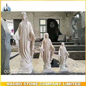 Angel Stone Carving Sculpture for Sale, Beige Marble Sculpture & Statue