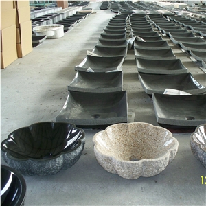 China Granite Nature Stone Wash Bain for Bathroom