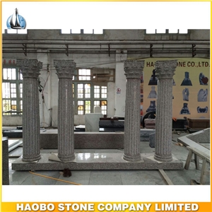 Hand Carved Granite Stone Decorative Roman Column Molds