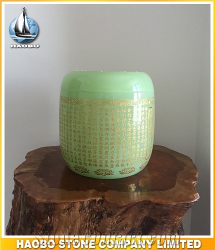 Jade Buddhism Blessed Urns Wholesale
