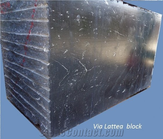 Via Lattea granite blocks, black granite block