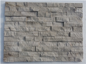 White Wooden Cultured Stone