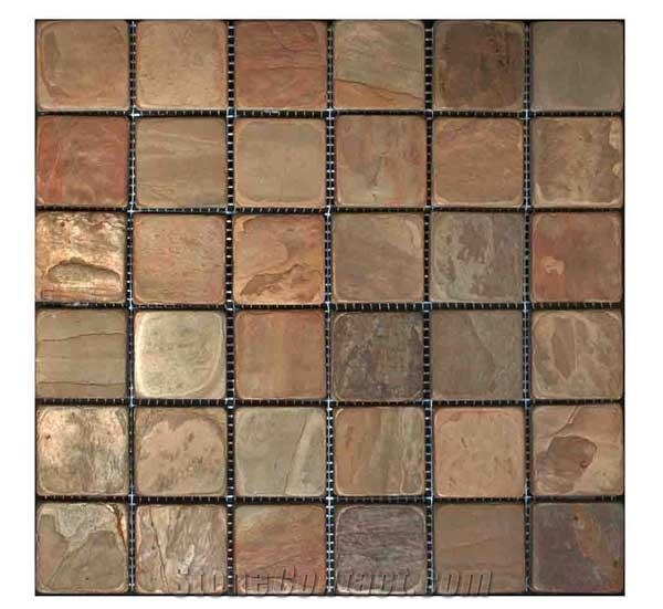 Bronze Slate Mosaic