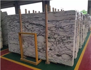 Arabescato Marble Slabs or Tiles, for Wall or Flooring Coverage, Quarry Owner, Good Quality, Floor Covering Tiles