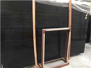 Black Wooden, China Black Wooden Marble, Slabs and Tiles, for Wall or Flooring Coverage