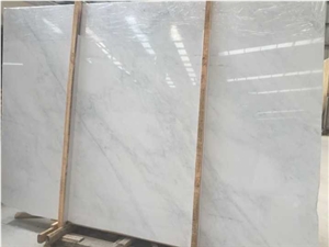 East White, Orient White Marble, Chinese Statuario Marble Slab Polished