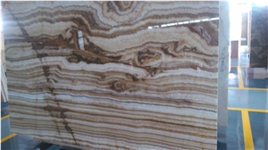 Faron Brown, Britain Brown, Onyx, Onix, Slab or Tiles, for Wall or Flooring Coverage, Quarry Owner, High Quality