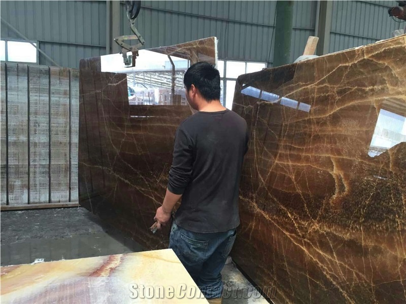 Golden Onyx, Golden Onix, Slabs & Tiles, for Wall and Flooring Coverage