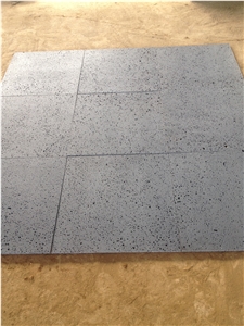 Hainan Grey Basalt Slabs and Tiles, for Wall or Flooring Coverage