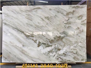 Landscape Green Marble, Painting Marble Slabs & Tiles, for Wall / Flooring Coverage
