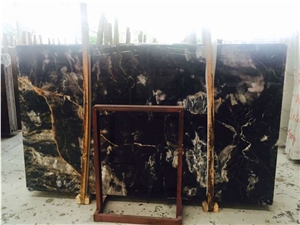 Smoky Black Marble, Slabs/Tiles, for Wall and Flooring Covering, Morden Style, Elegant Fashion