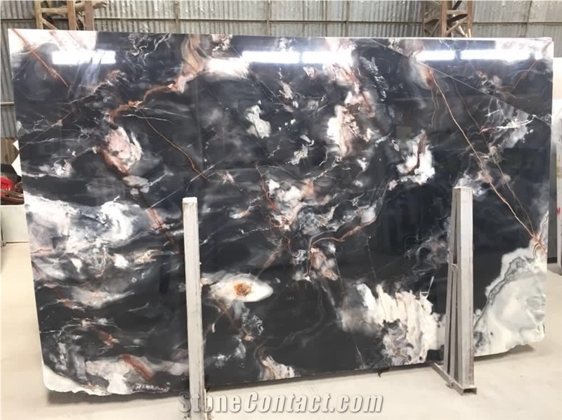 Smoky Black Marble, Tiles & Slabs for Wall and Flooring Coverage