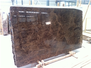 Spanish Dark Emperador, Slabs or Tiles for Wall or Flooring Coverage High Quality, Black Marble