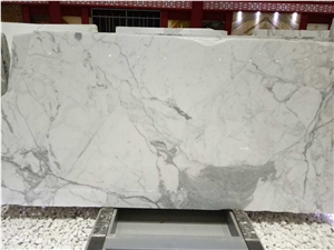 Statuario White Marble, Italy Statuario Marble, Slab & Tiles, for Background Wall and Other Interior Decoration