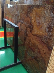 Tiger Onyx, Orange Onyx, Slab and Tiles, for Wall and Flooring Coverage
