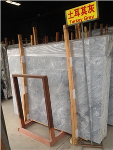 Turkey Grey Marble Slabs or Tiles for Wall or Flooring Coverage