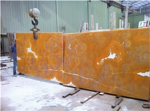 Yellow Onyx Agate Onyx Slab Polished High Quality Onyx