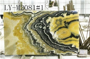 Yellow Onyx, Curry Onix, Slabs & Tiles, for Wall and Flooring Coverage